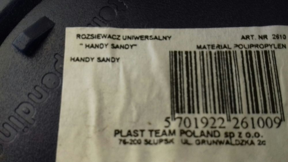 Rozsiewacz uniwersalny plastikowy do nawozu, trawy, piasku , soli