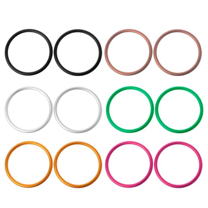 Argolas Alumínio; Baby Sling; Porta Bebé; (NOVAS) 1 Par de Argolas