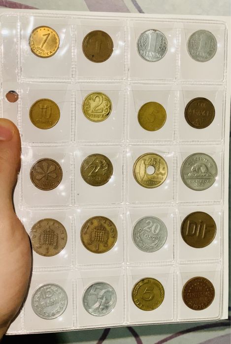 Коллекция монет разных стран