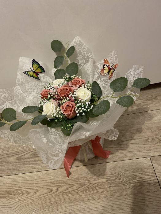 Bukiet róż mydlanych JaK ŻyWy!