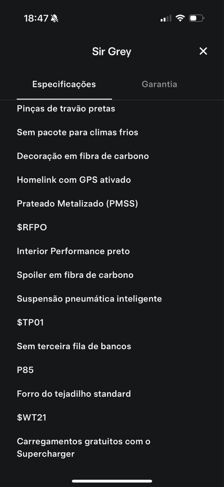 Tesla Model S P85 carregamentos gratuitos