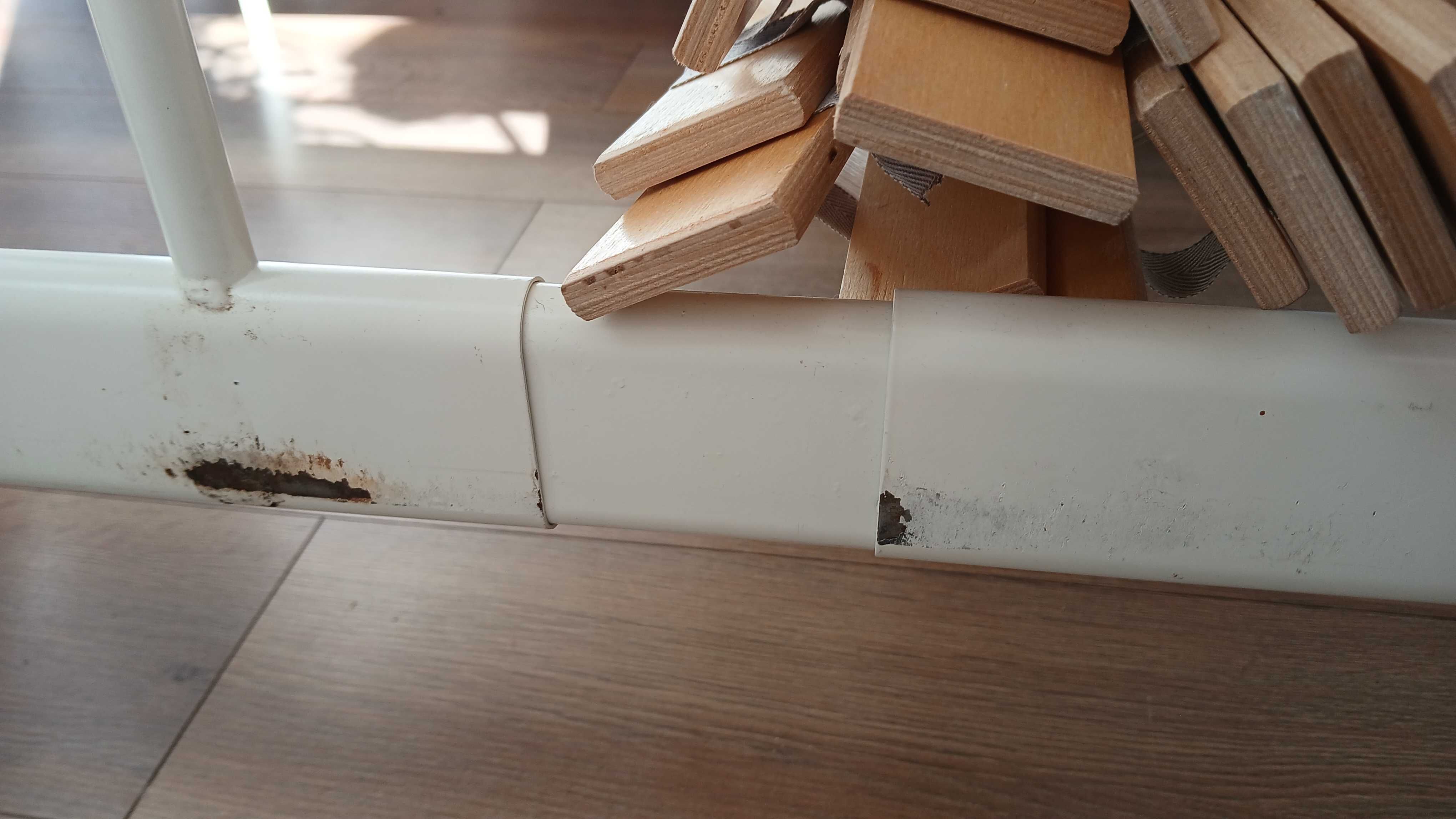 Łóżko ikea rosnace biale