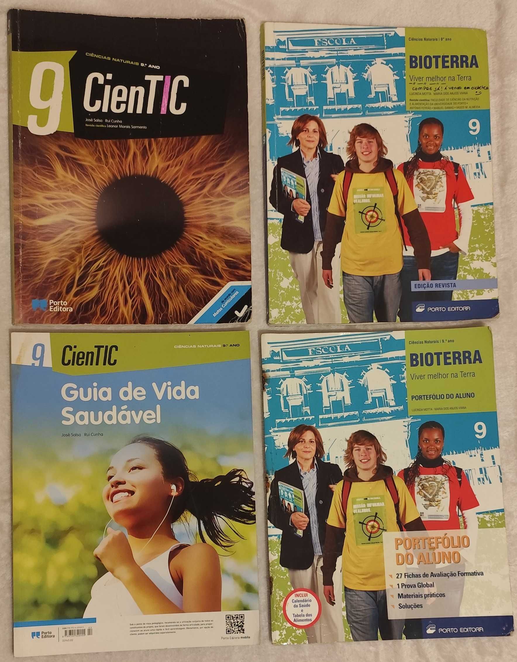 Livros Escolares de Apoio - 9º Ano