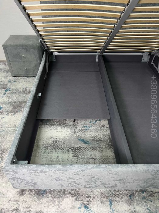 НАЯВНОСТЬ! М'яке ліжко Оскар з підйомним механізмом Надійна фурнітура