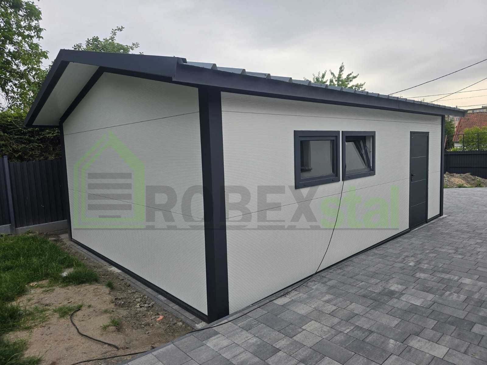 Garaż ocieplany 6x5.80 płyta warstwowa każdy wymiar MONTAŻ CAŁY KRAJ