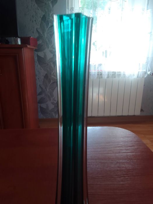Zielony wazon flet