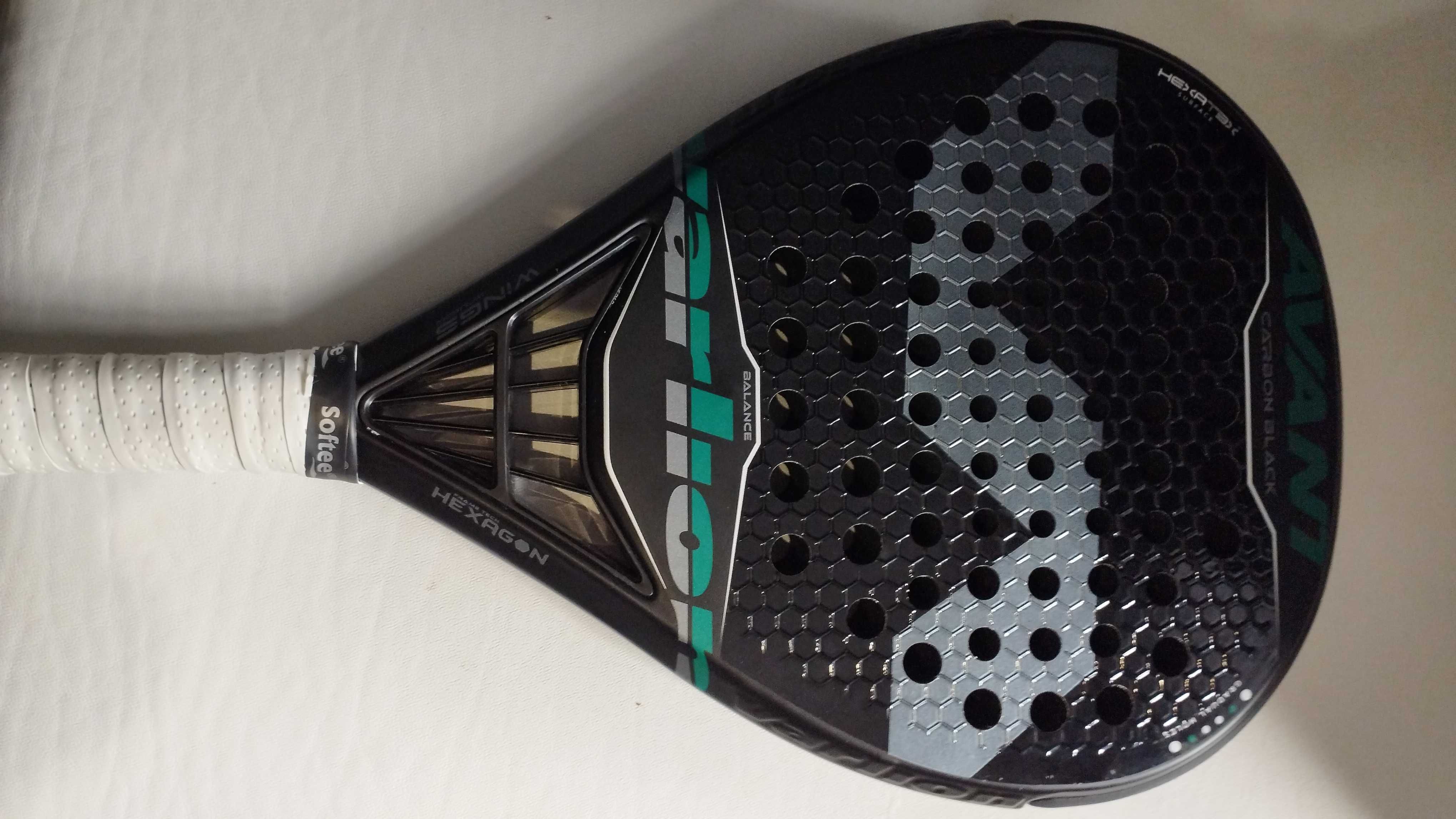 Raquete Padel Varlion Avant Black Carbon 2022