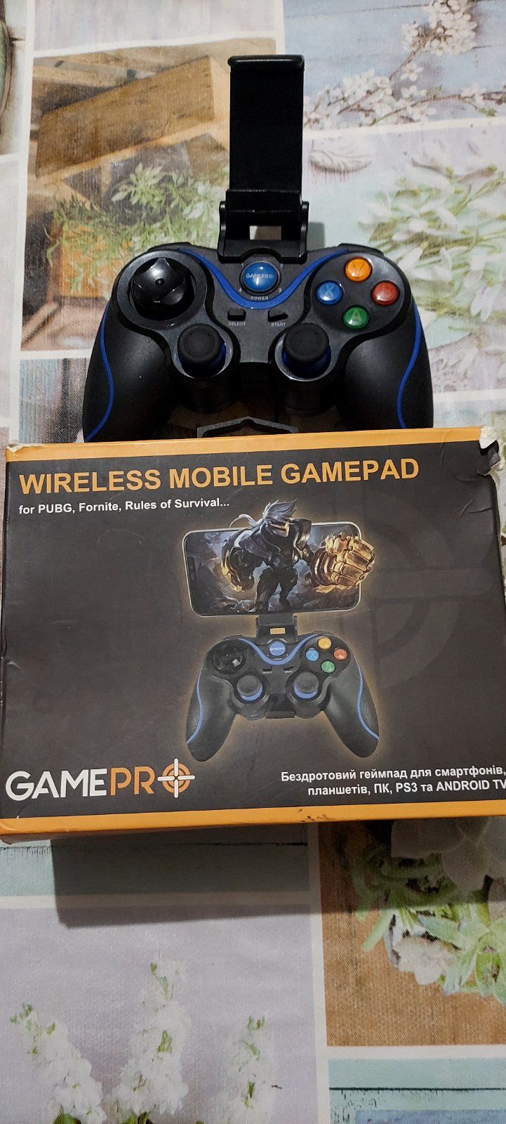 Wireless mobile gamepad (джостик для телефонов)