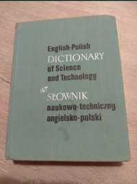 Słownik naukowo - techniczny, angielsko - polski