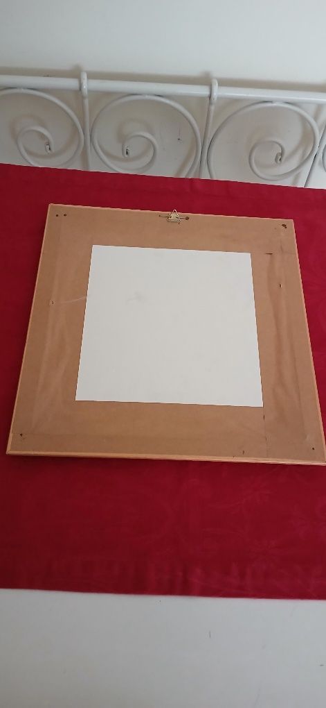 Quadro bordado a ponto cruz