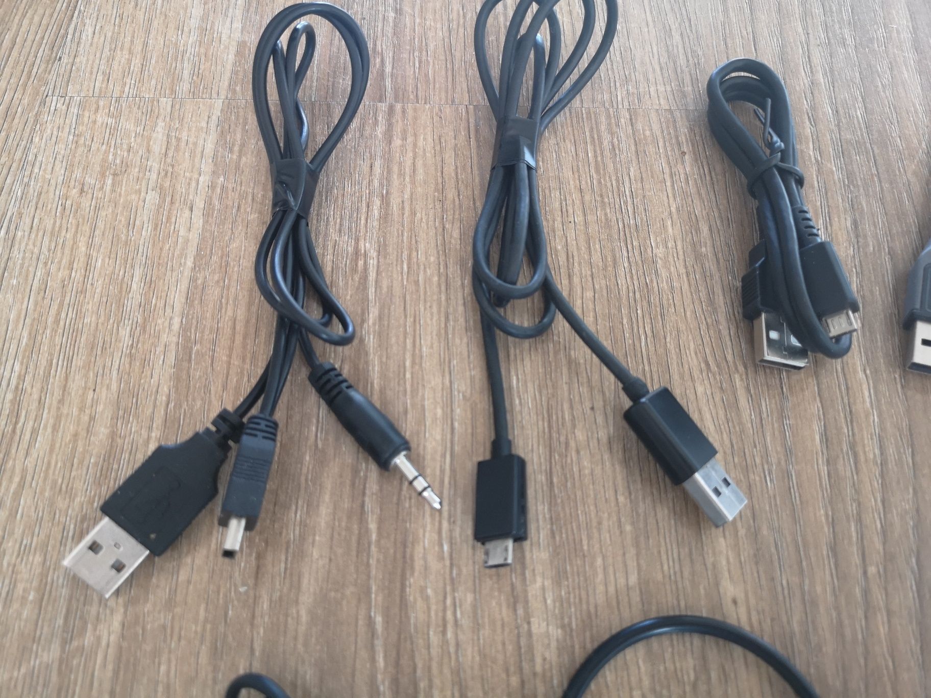 Kable USB różne końcówki