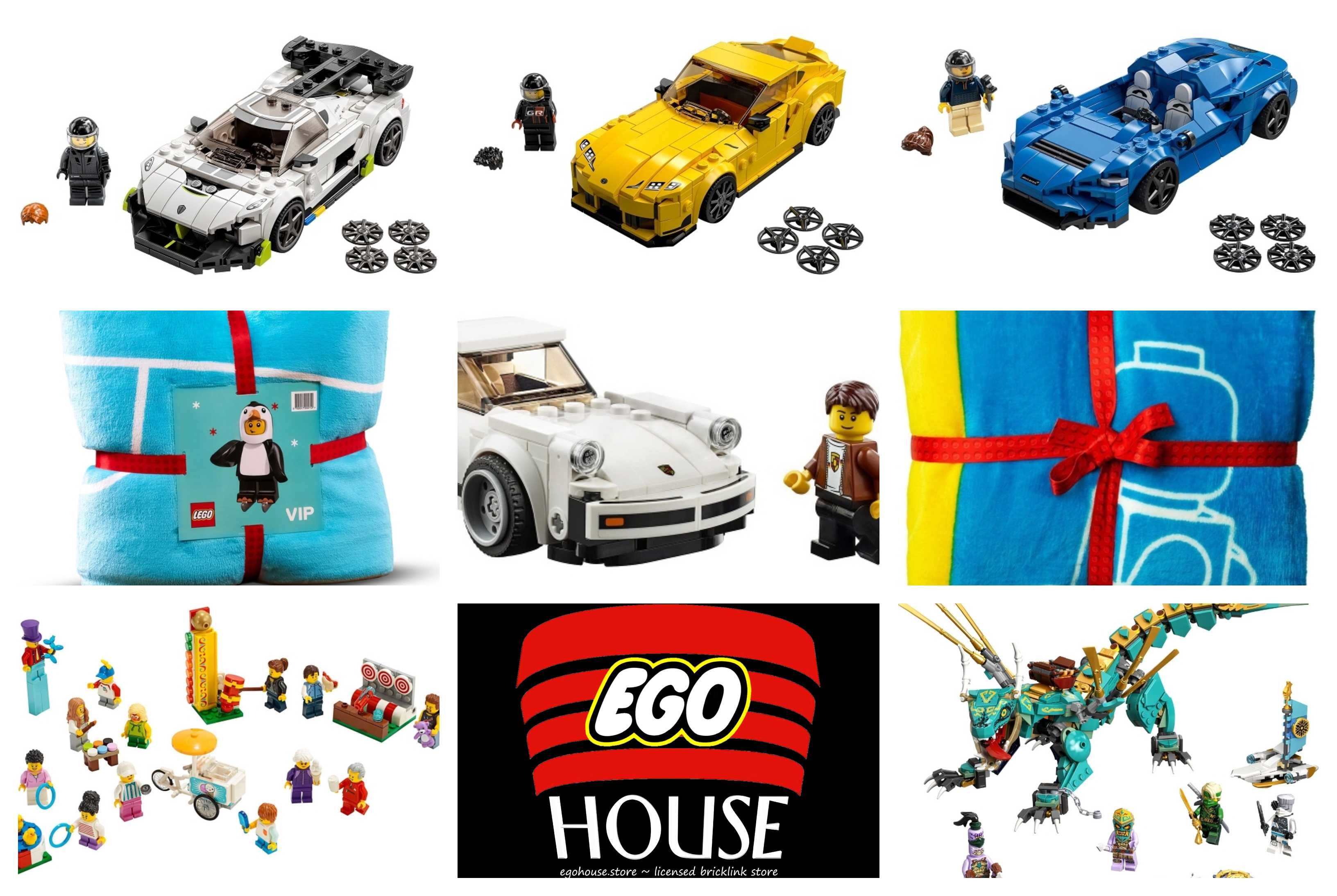 LEGO ARCHITECTURE, CITY, CREATOR, ICONS, IDEAS, SPEEDCHAMPIONS, NATAL;