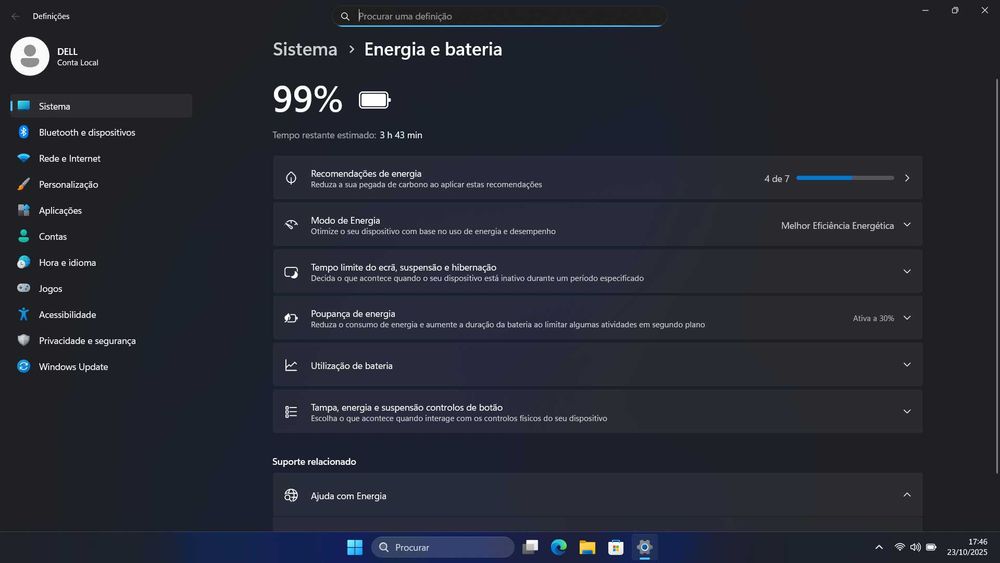 Dell i5 Táctil 360 graus