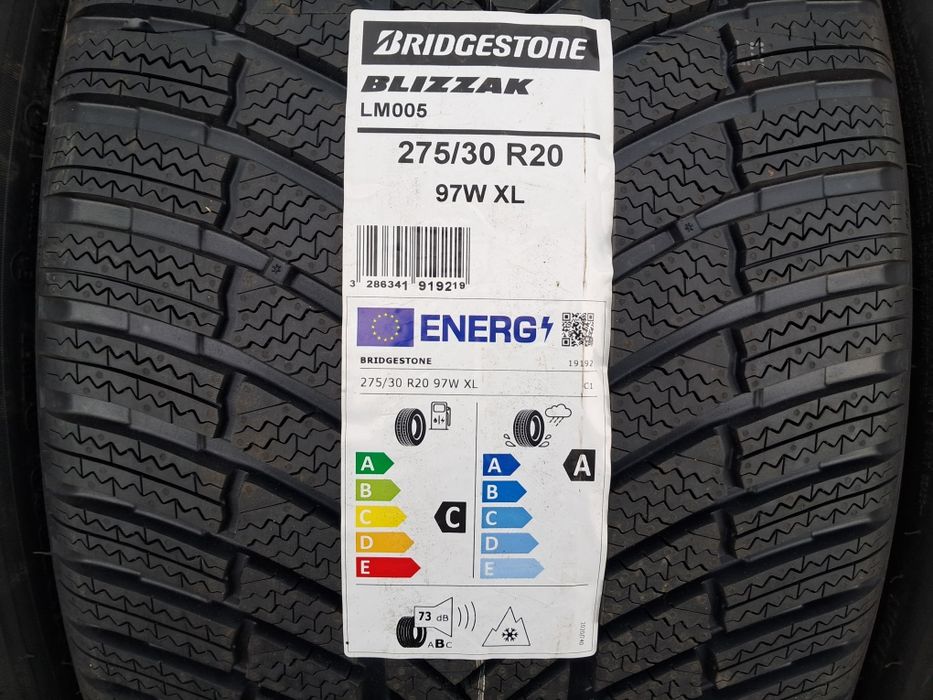 Резина зимова, НОВА, 245/35 275/30 R20 Bridgestone Blizzak LM005