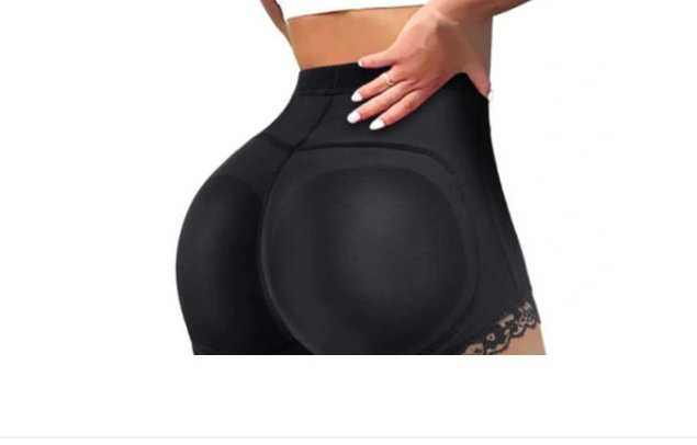 Majtki Figi powiększające i modelujące pośladki CZARNE r. 3XL