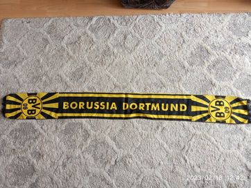Szalik Borussia Dortmund Niemcy oldschool retro dwustronny