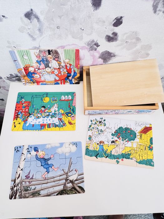 Drewniane puzzle Pippi Pończoszanka, Pippi Langstrumpf