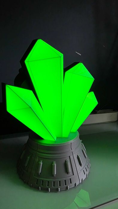 Lampka 3D LED dwufunkcyjny stojak na słuchawki z oświetleniem LED