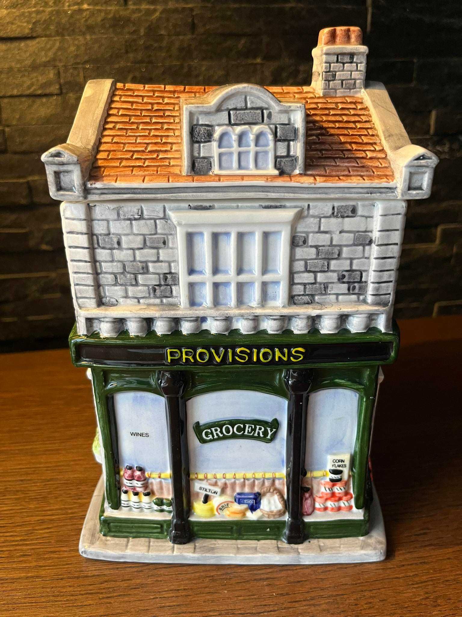 Porcelanowy Pojemnik Western House The Village Collectables