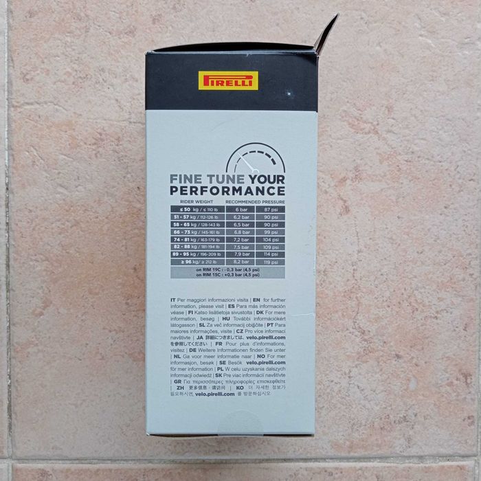 Pneu Pirelli P4 Sport 28 - 622 Tube Estrada Dobrável