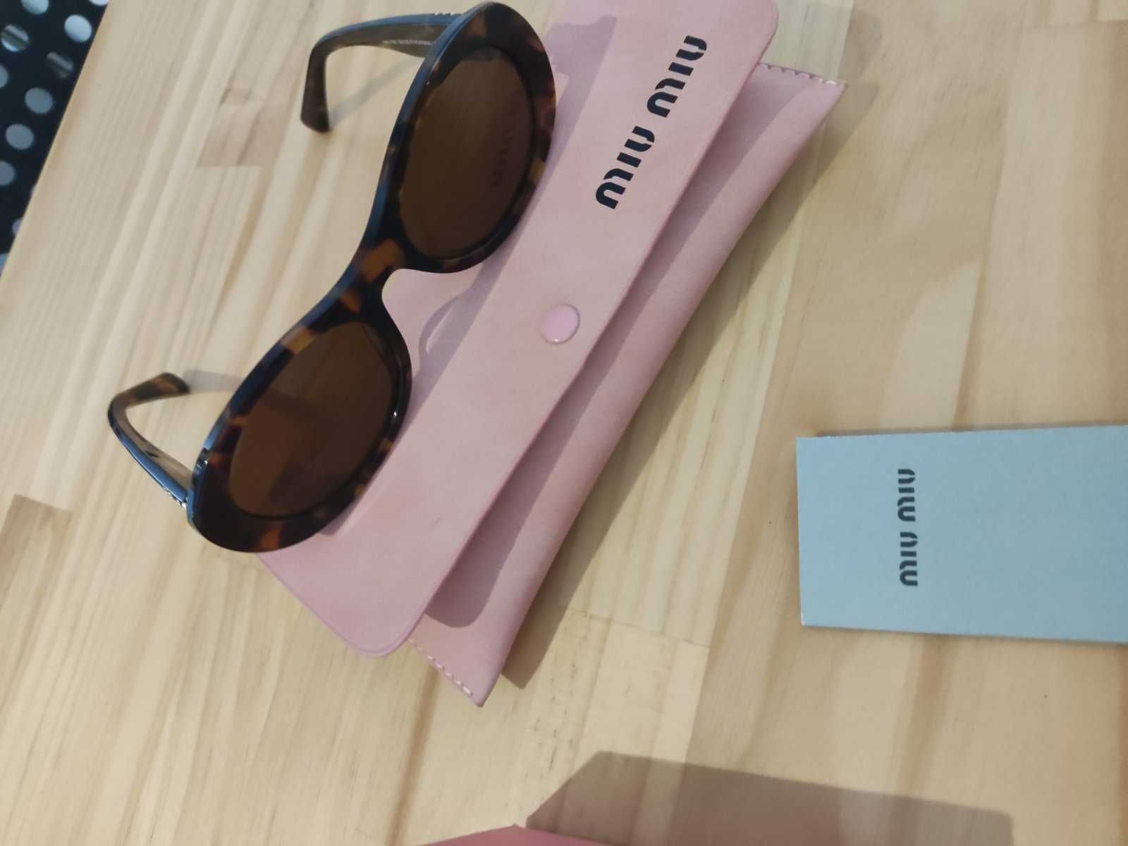 Okulary słoneczne Miu Miu od reki 760-3