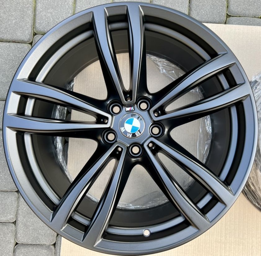 Bmw G11 G12 G32 Alu Felgi 19 Cali M-Pakiet Oryginal Czarny Mat