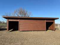 Wiata dla koni 4m x 10m