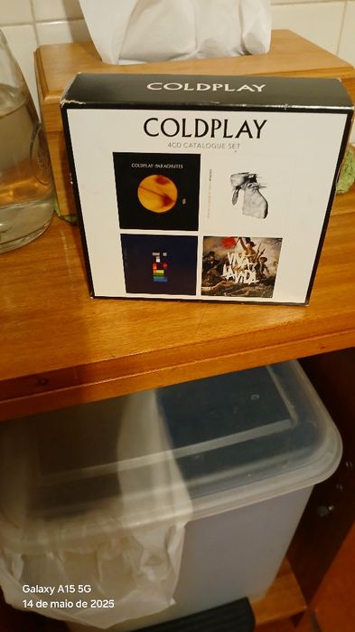 Vendo coletânea Coldplay 4 CD'S