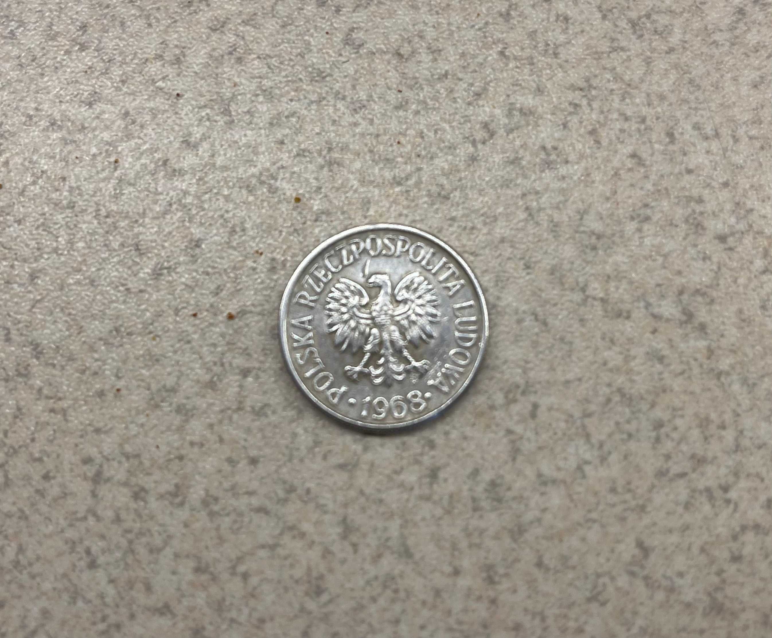 Moneta 50 groszy z roku 1968 OB035