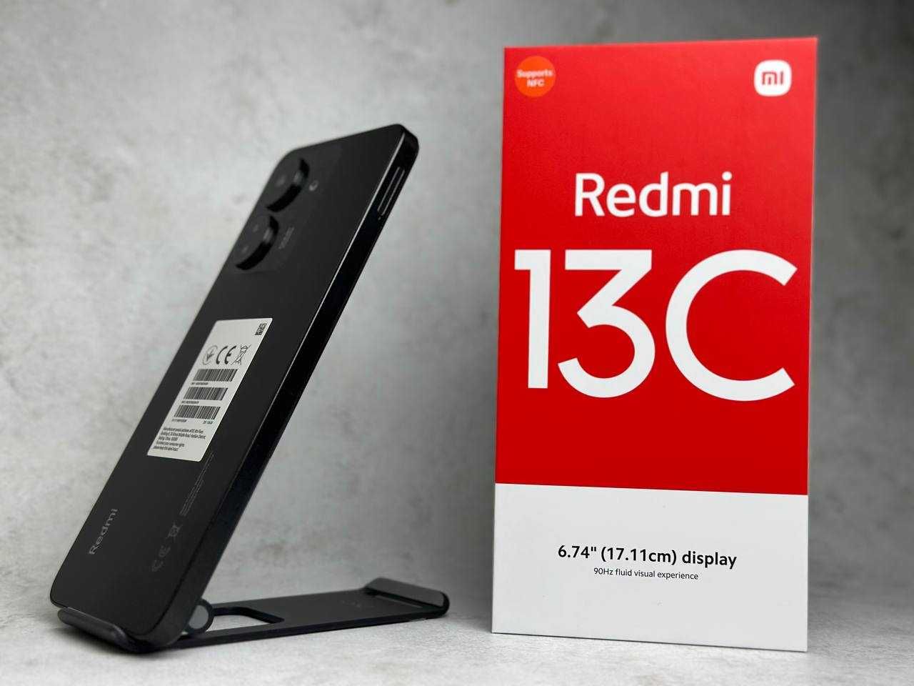 Телефон Xiaomi Redmi 13C 4/128GB NFC Black Новинка Купити Смартфон