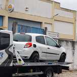 Renault Clio 1500 diesel acidentado para peças