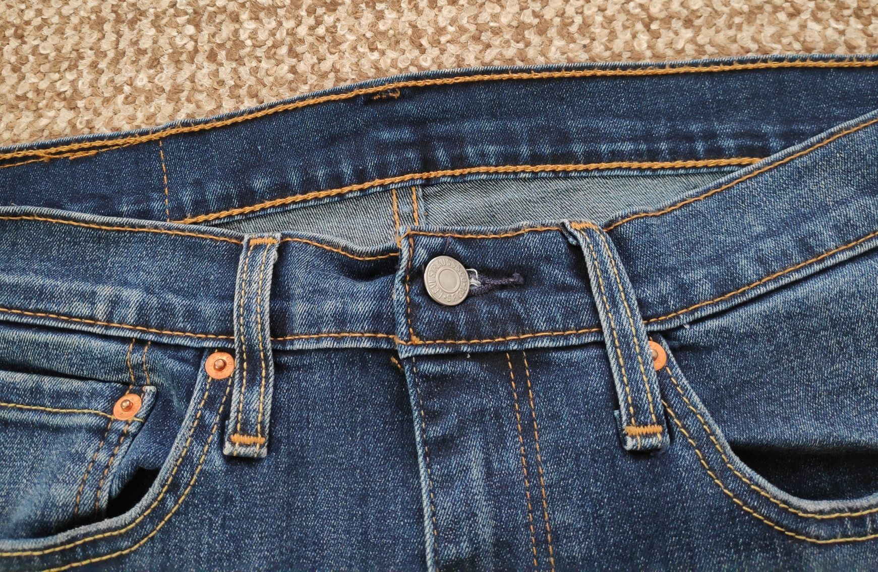 Levi's 519 hi-ball джинси skinny оригінал W34