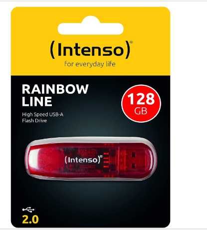 Intenso Rainbow Line 128 GB pamięć USB USB 2.0 Czerwony