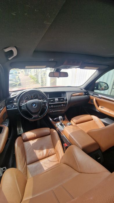 BMW X3 F25 m paket шрот розборка запчасти бмв х3 ф25 фара капот бампер