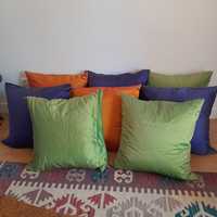 Amofadões de penas decorativos para cama ou sofá