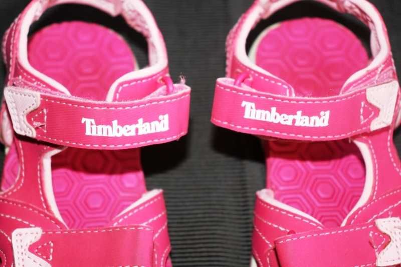 Sandálias de menina cor de rosa da TIMBERLAND T. 32