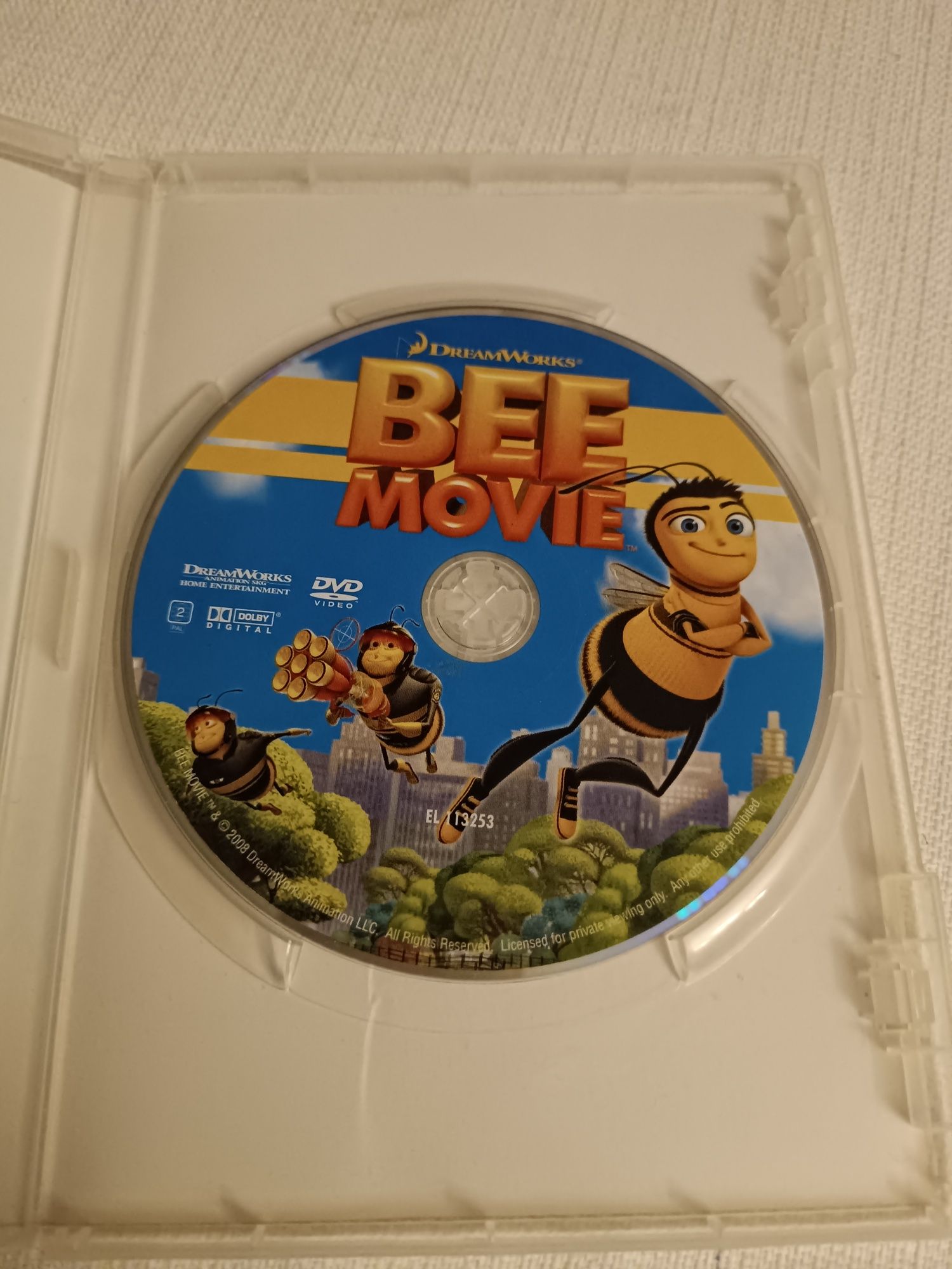 Film o pszczołach DVD dubbing