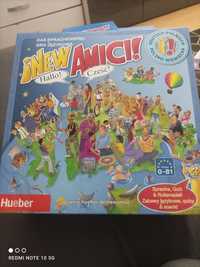 Gra językowa NEW AMICI! to dwujęzyczna gra planszowa