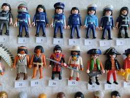 Figurki z Playmobil policjant indianin kowboj ogrodnik