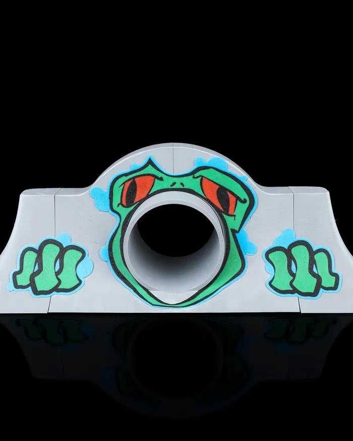 Rampa com tubo - mini Parque skate de dedos | impressão 3D Bus