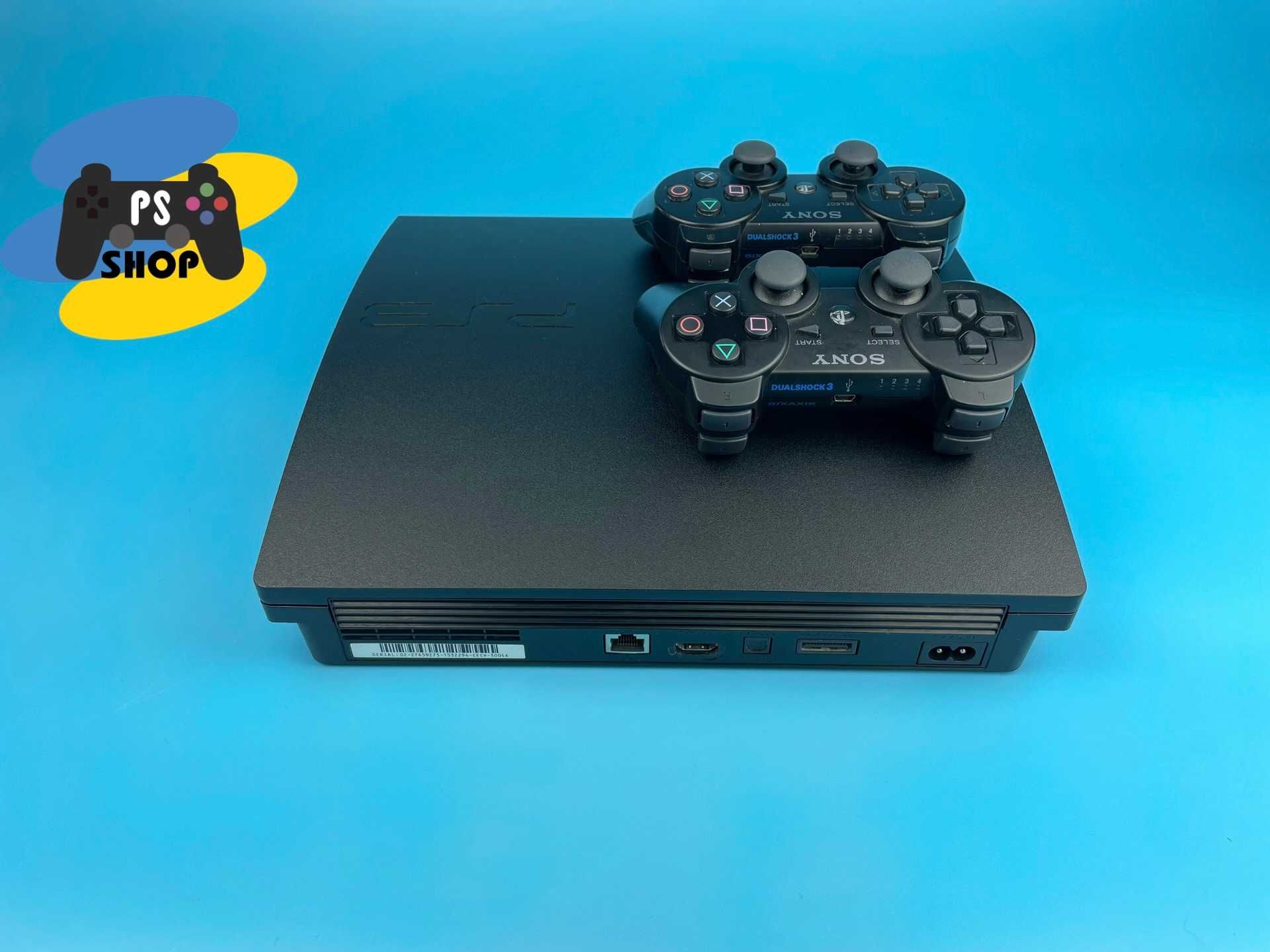 Playstation 3 Slim 500 GB, Два Джойстика + 50 ІГОР