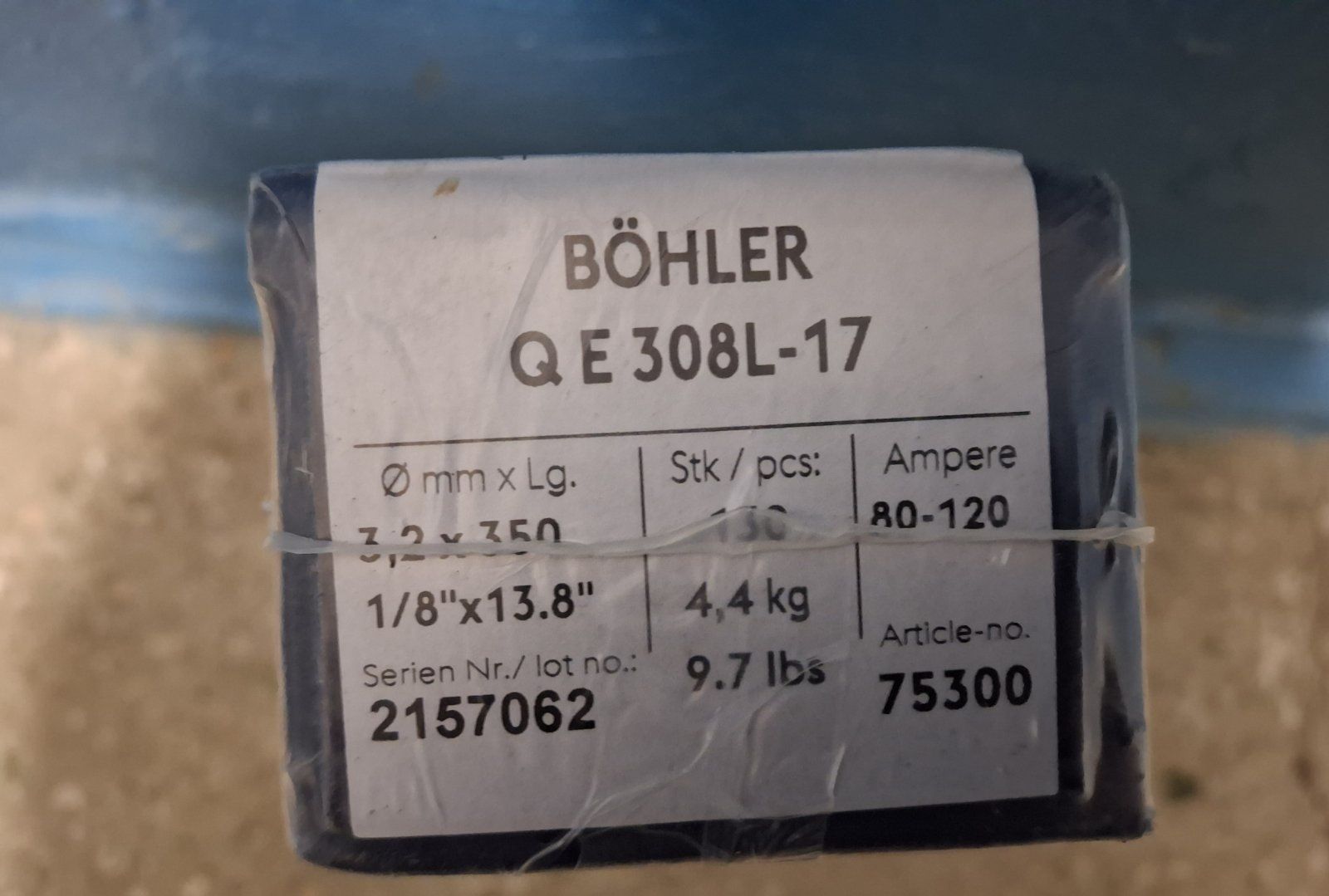 Електроди нерж. Bohler Q E 308-L-17