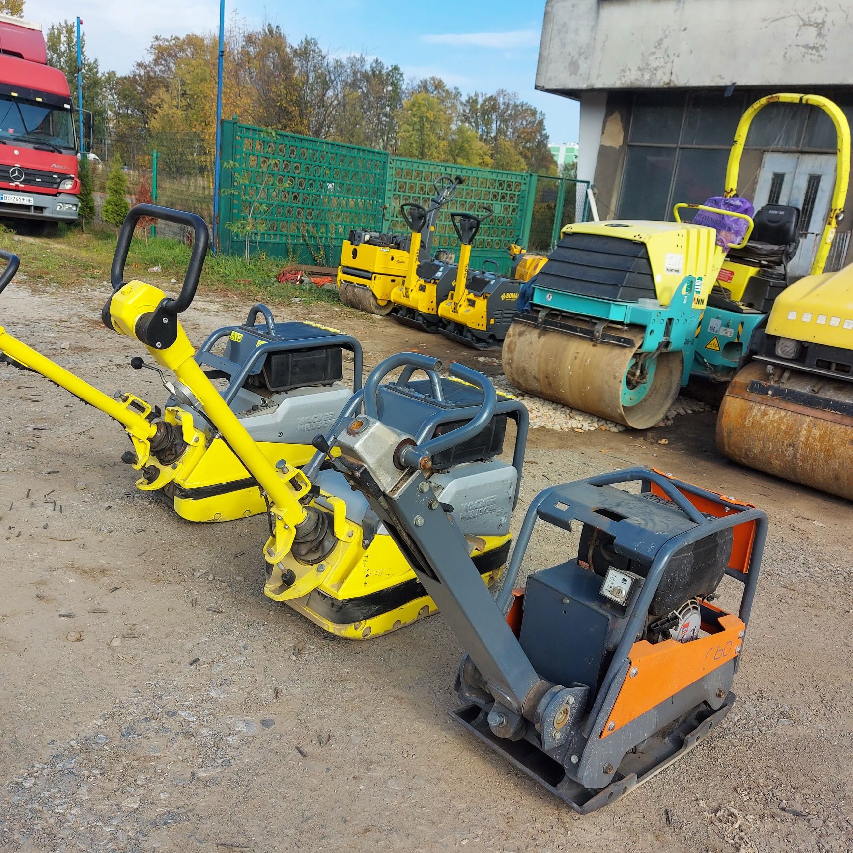 Трамбовка вібраційна wacker 4545 2014 рік з ПДВ  bomag