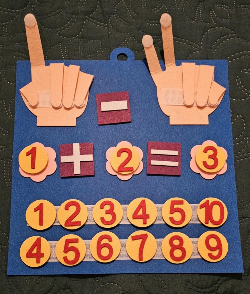 Tablica edukacyjna matematyczna nauka liczenia dla dzieci do nauki