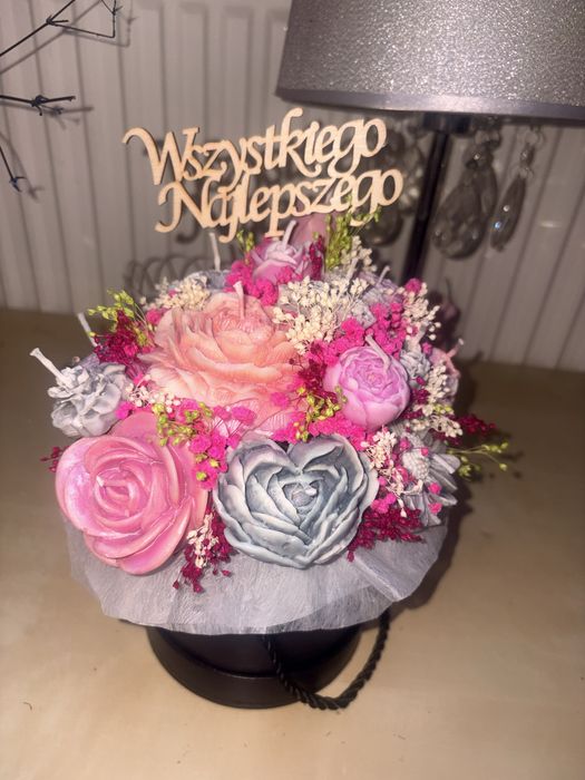 Flower Box ze świec sojowych