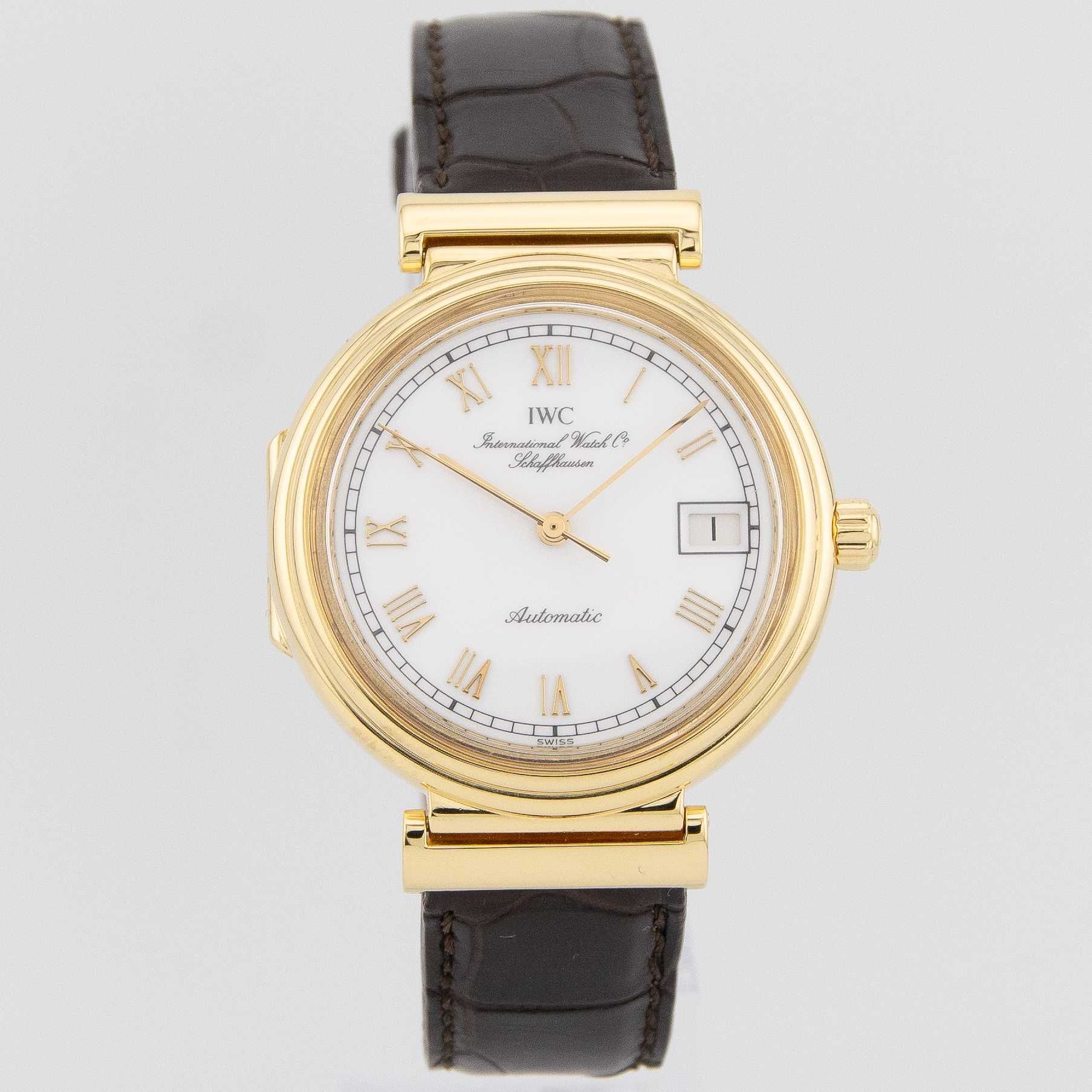 IWC Da Vinci 18k Żółte Złoto Automat 35mm FULL SET Ref. IW1850