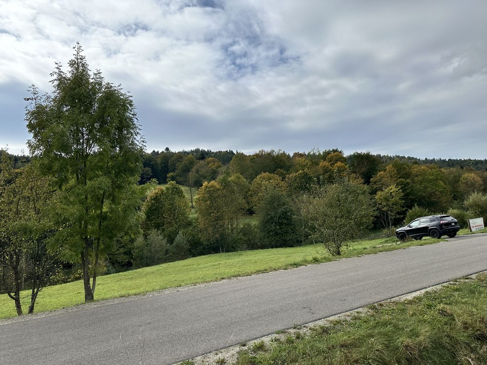 Działka budowlana z WZ 31 arów Bieszczady SKI 4 min od Wańkowa