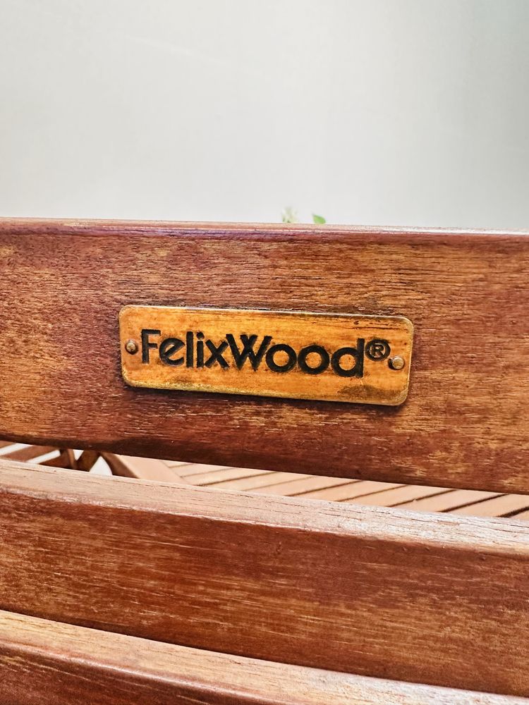 Holenderski, tekowy komplet ogrodowy firmy FELIX WOOD :)