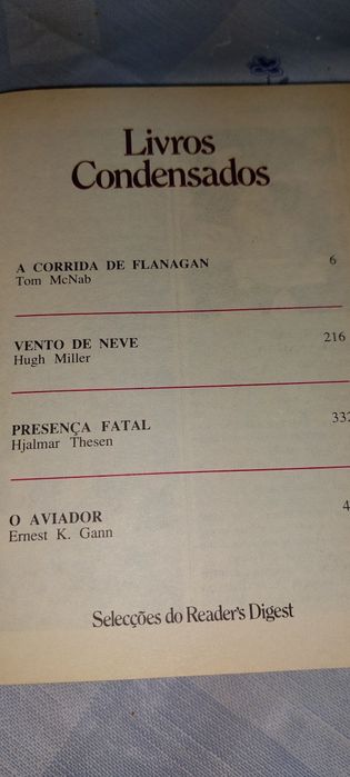 Conjunto de 7 livros