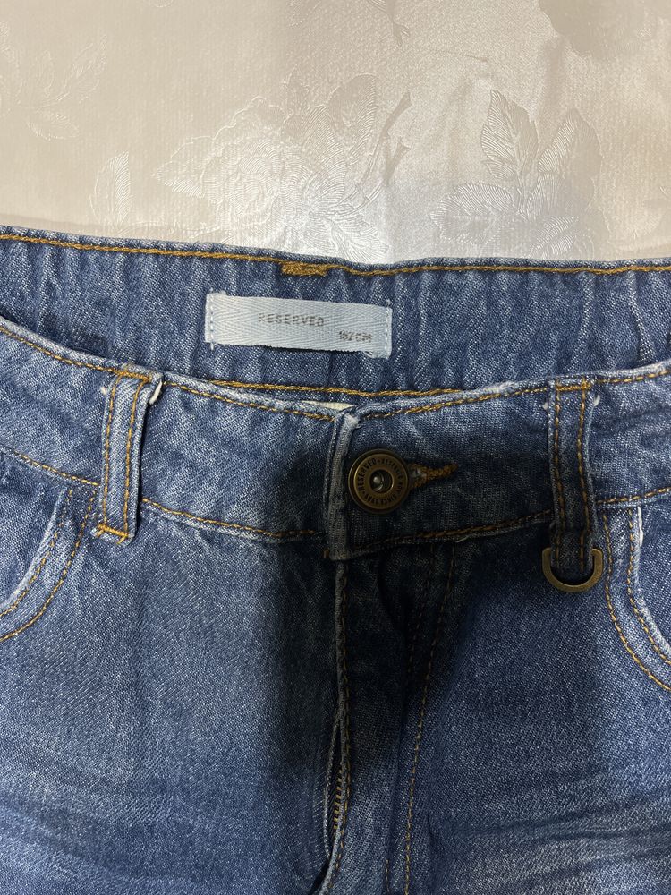 Jeansy spodnie Reserved 152